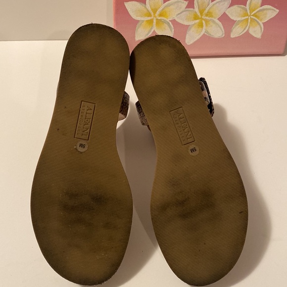 Alfani Step 'N Flex Cherryll Sliver Flatform Wedge Sandals | Size 5 - Picture 6 of 8